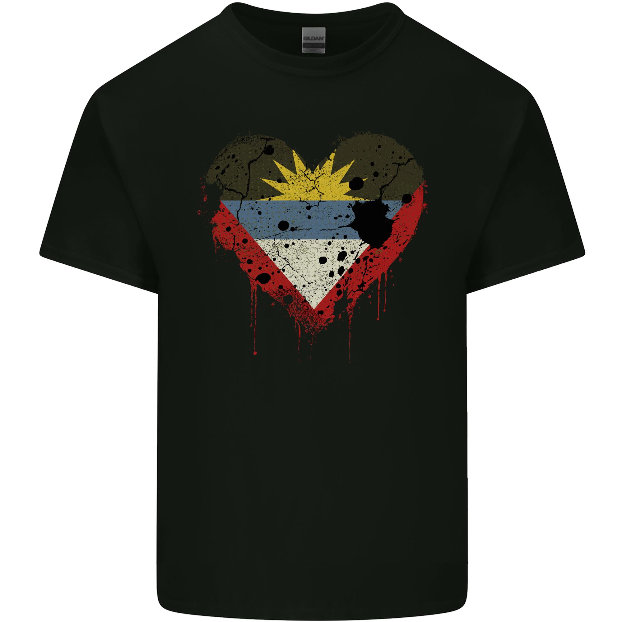 Love Antigua and Barbuda Flag Day Football Unisexs Light Cotton TShirt S