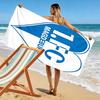 FCM Legacy Print Beach Towel, Large Soft Quick Dry Towel for Beach Camping Swimming
