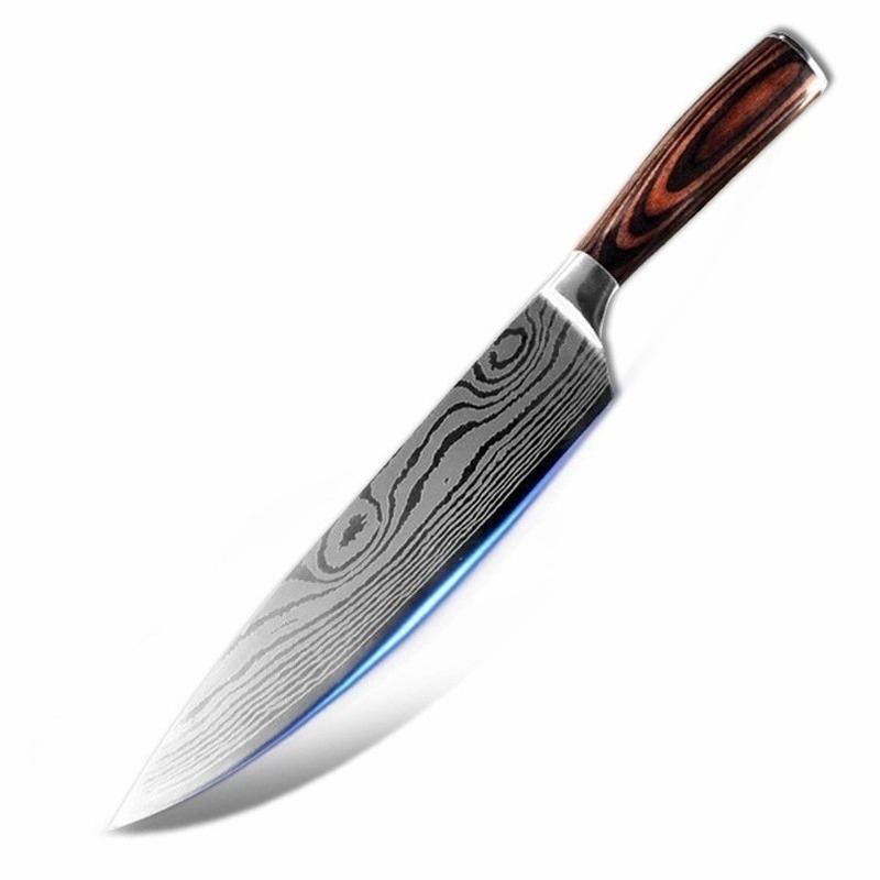 8 Inch Knife Japanese Kitchen Knife chopping knife Slicing Knife Cleaver Knife butcher knife