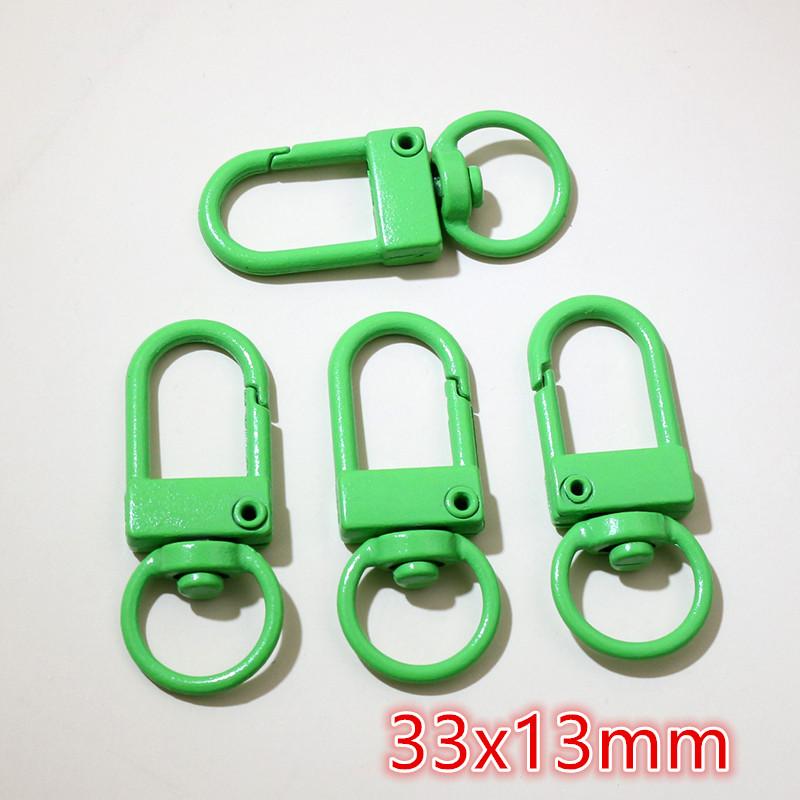 10pcs/lot Snap Lobster Clasp Hooks Gold Silver Plated DIY Jewelry Making Findings for Keychain Neckalce Bracelet Supplies