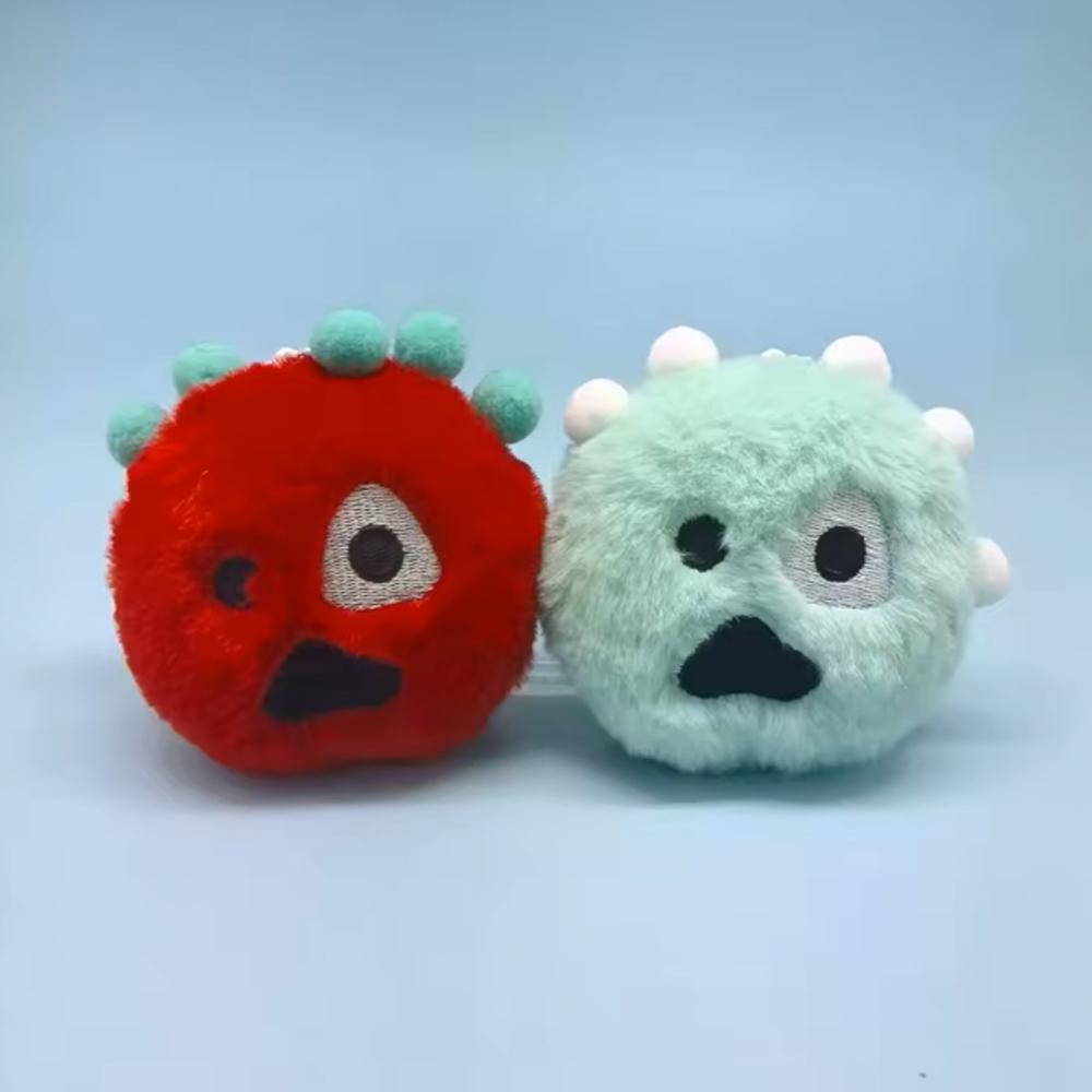 Süßer Cortisball Flauschiges Monster Plüsch Schlüsselanhänger Weicher Stofftier Schlüsselanhänger Rucksack Anhänger Dekoration Sammlerstück Geschenk Für Fans