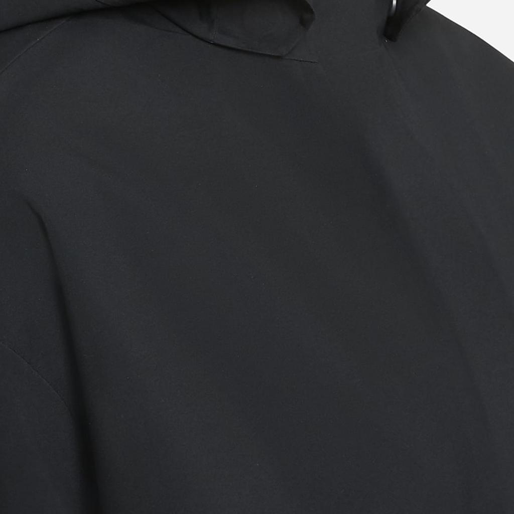 Nike Nsw Tech Pack Loose Waterproof Hooded Jacket With Multiple Pockets Women Jacket Black CZ8933-010