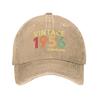 Vintage 1976-1996 Bedrukte Gewassen Katoenen Baseballpet