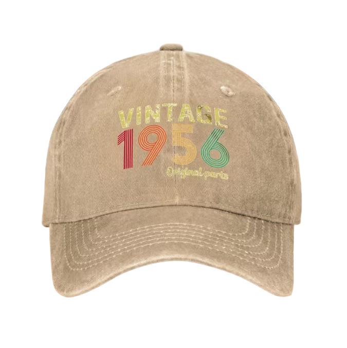 Vintage 1976-1996 Bedrukte Gewassen Katoenen Baseballpet