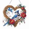 PET Double Sided Special Shaped Flower Animal Rhinestone Diamond Art Window Pendants Diamond Painting Hanging Decor for Beginner