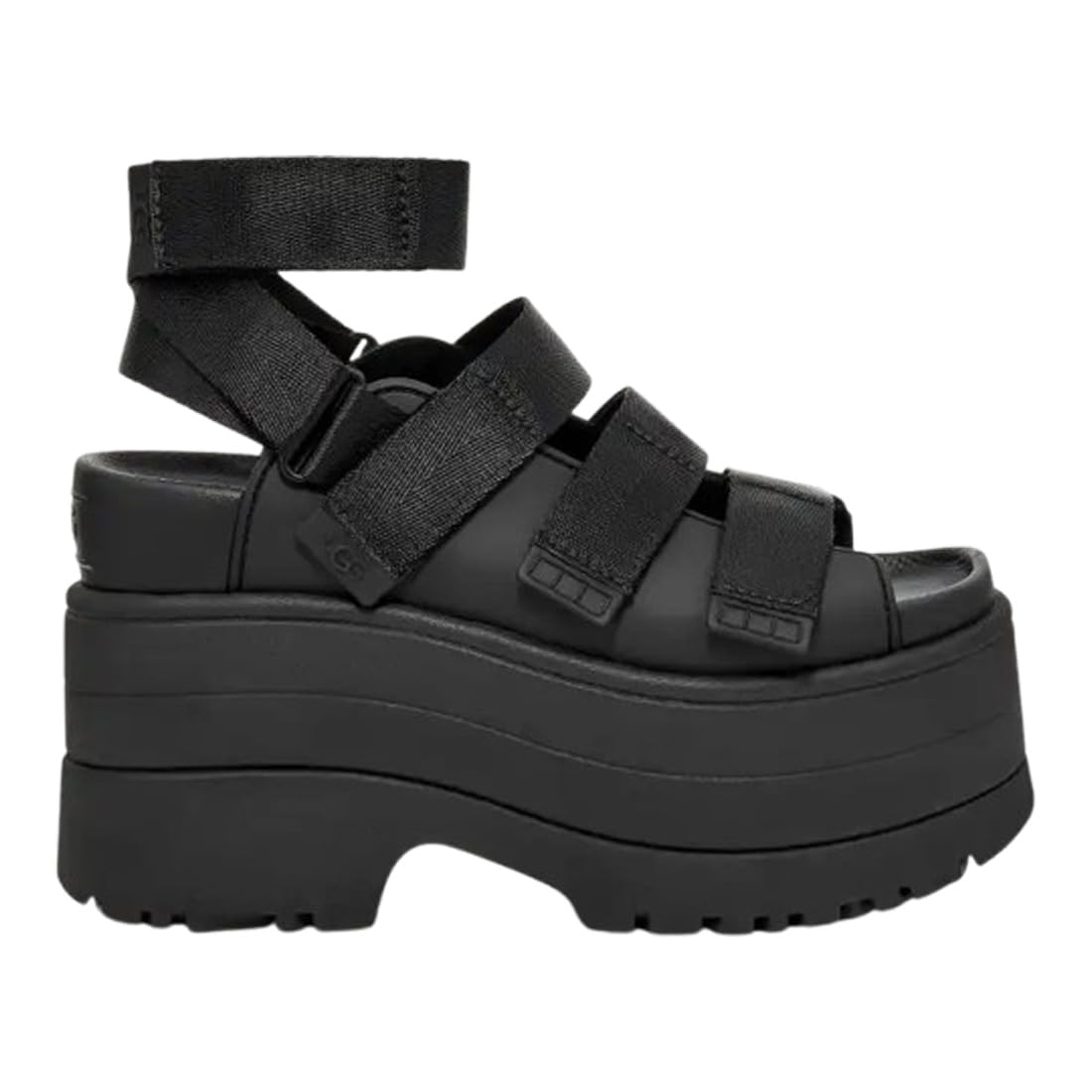 

Босоножки на платформе UGG Golden Rise с ремешком Размер US8 Женские каблуки, 1167431, Черный, (25,0 см) [Использовал] чёрный