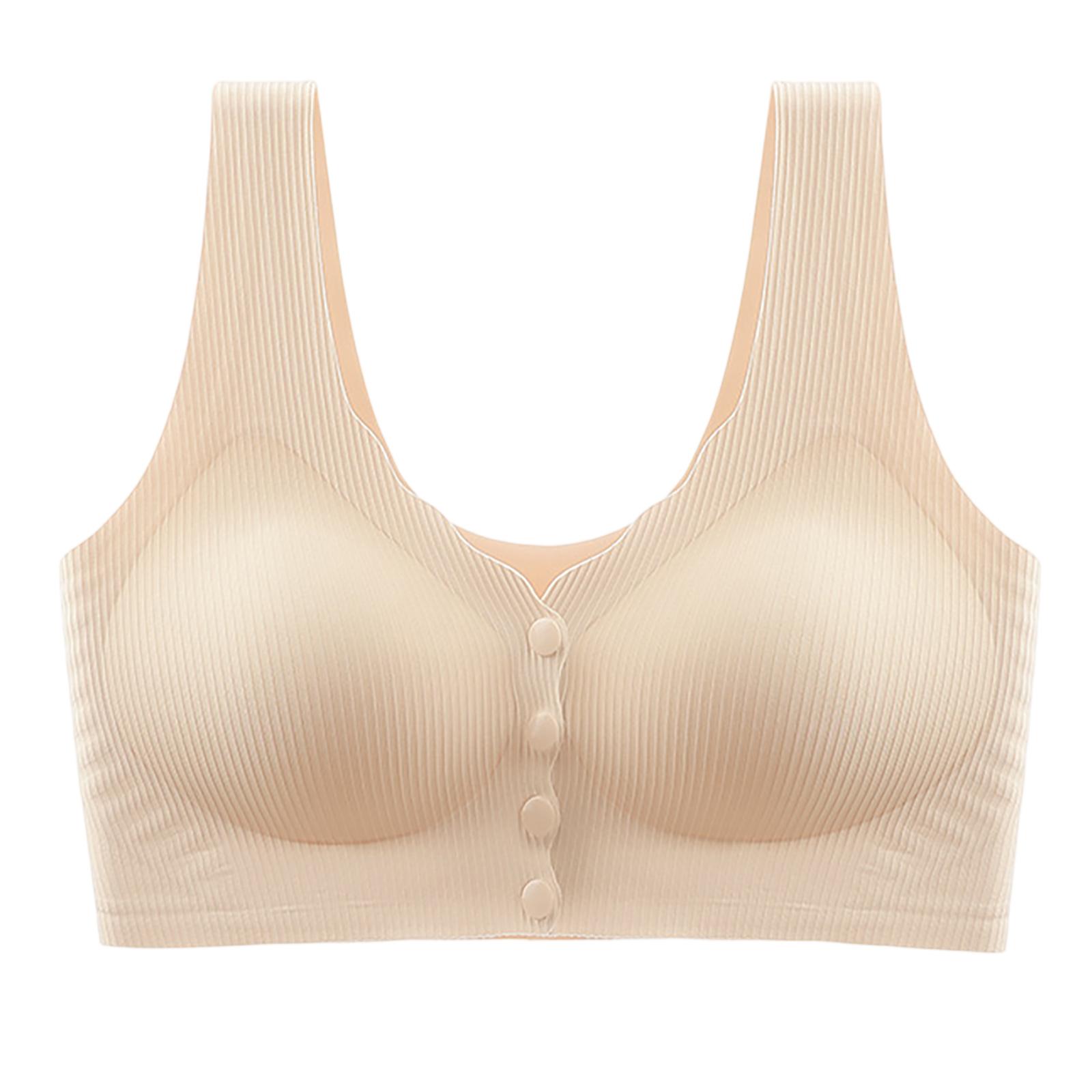 

Women s Underwear Breastfeeding Pregnant Women s Underwear Thin Front Buckle Non Steel Rim Bra 36