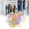 50 Pcs Chain Link Colorful Detachable Acrylic Open Chain Link   Jewelry Making Chain Buckle Decoration