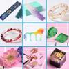 Pó de Glitter Ultra Fino Holográfico para Unhas 50G/Saco Artesanato DIY Decoração de Superfície para Capa de Celular Moldes de Silicone Fabricação de Joias