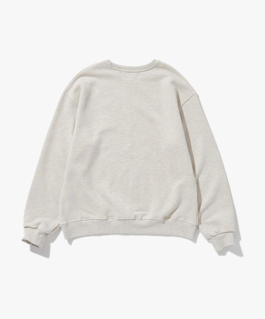 PLAC Frei X Plac Laurel Logo Sweatshirt Oatmeal
