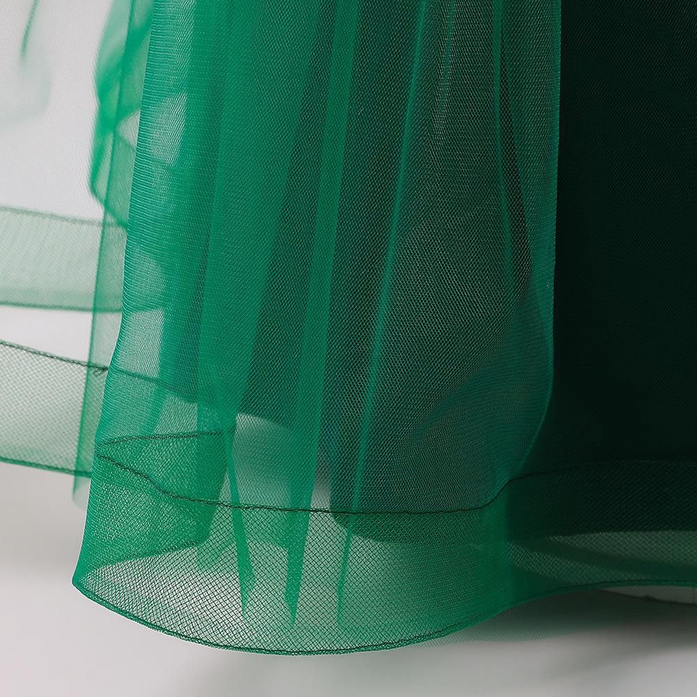 4-14 Jahre Tüll Spitze Blumenmädchen Kleid Kostüm Kinder Braut Ballkleid Prinzessin Kleid für Mädchen Hochzeit Party Erstkommunion Kleid