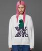 HOODHOOD Alien Graphic Knit Ivory