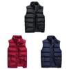 Premium Men's Winter Down Quilted Vest Cozy Sleeveless Padded Jacket For Ultimate Warmth