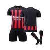 Tricou de Fotbal AC Milan de Casă, Trening 22/23, Copii 18(100-110CM)