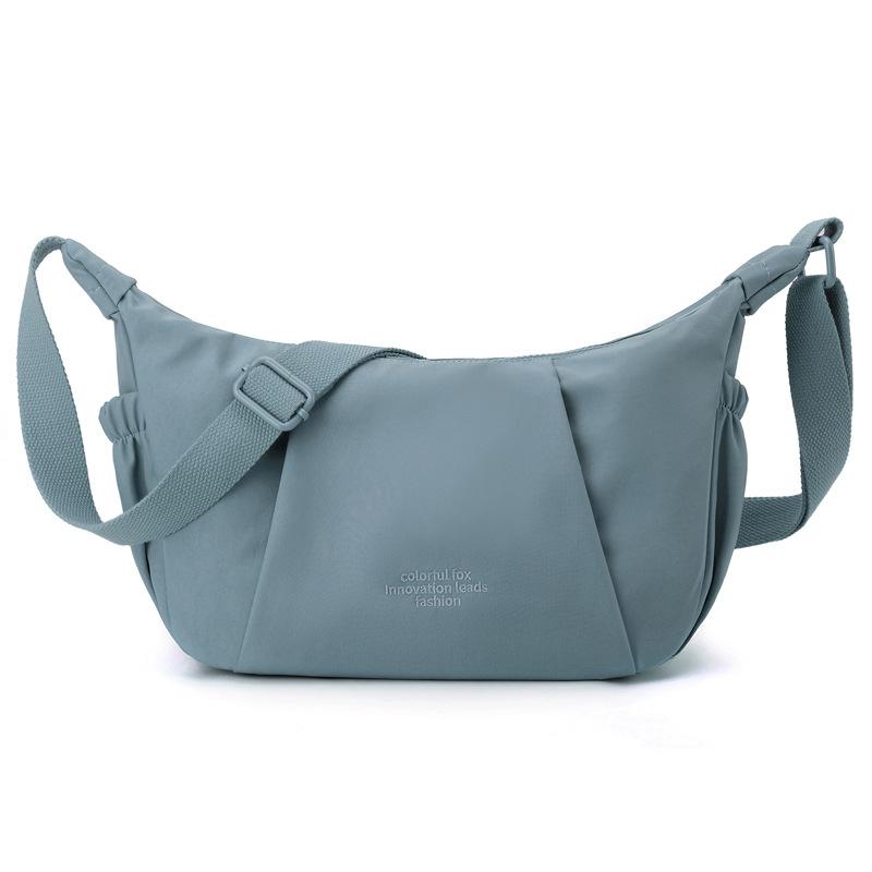 New Women's Messenger Bag Women's Multi-layer Croissant Bag Casual Anti-splashing Shoulder Bag