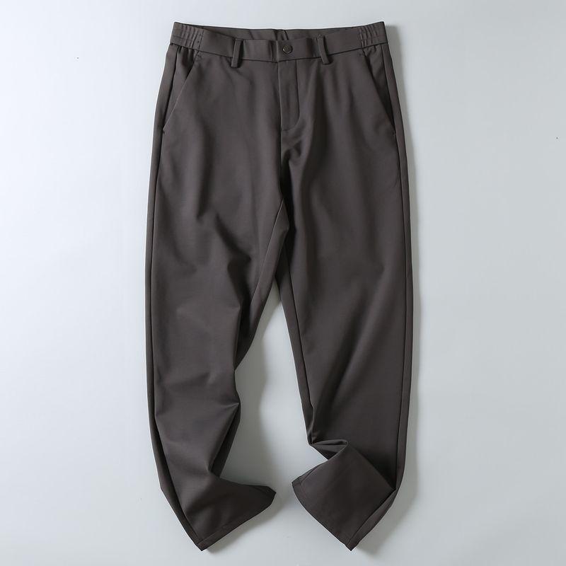 Original Export Wool Anti-Wrinkle Non-Iron Stretch Breathable Loose Straight-Leg Business Casual Pants for Men Autumn Season