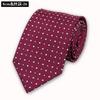 Silk Tie Men'S Formal Wear Business Professional Wedding Work Wear Tie Mulberry Silk 8Cm Embroidered Logo