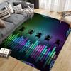 Zoro Home Sofa Decoration for Living Room & Bedroom, Non‑Slip Play Flannel Floor Mat for Game Room
