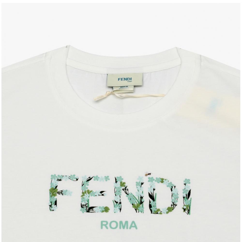 Fendi Logo Kids T shirT Jfi375 7aj F1sgm