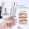 Mingxi Zhi Double-Ended Ultra-Fine Waterproof Eyebrow Pencil - Long-Lasting, Natural, Easy Color, Beginner-Friendly.