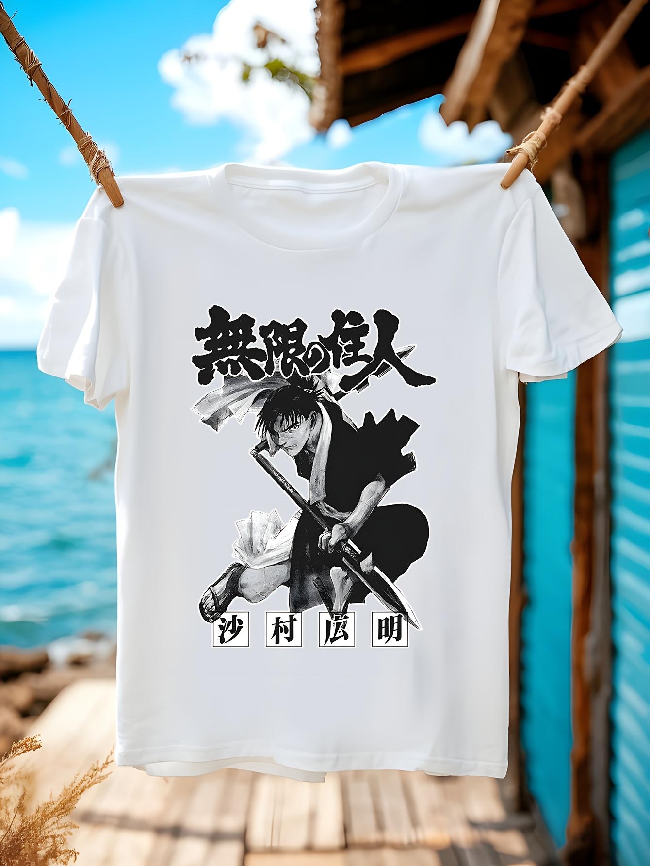 Blade of the Immortal Anime Tshirt - Shigurui Manga Graph... S