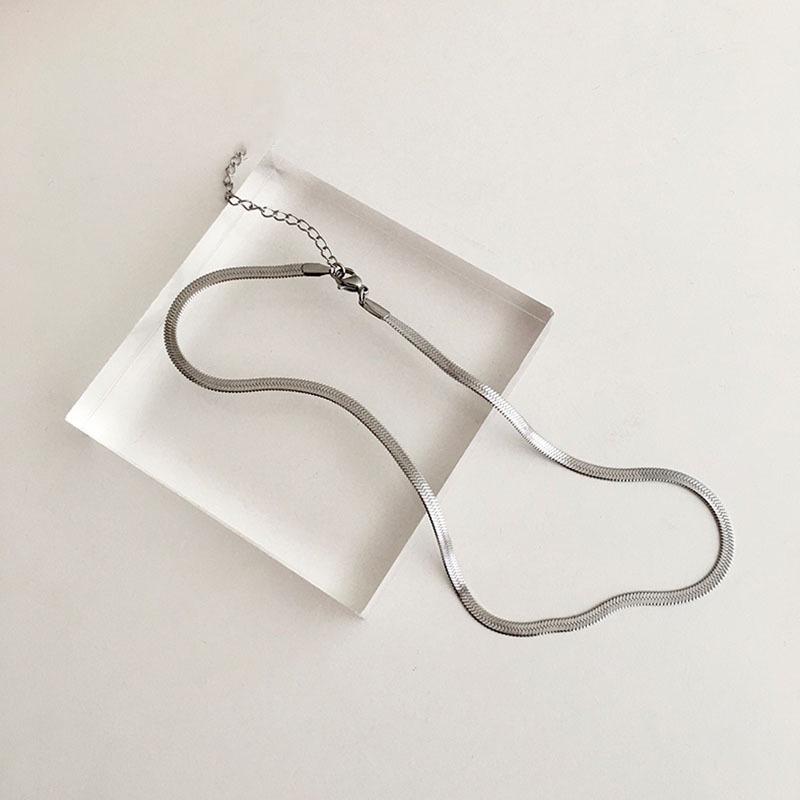 Minimalist Snake Bone Wrap Tassel Necklace for Women