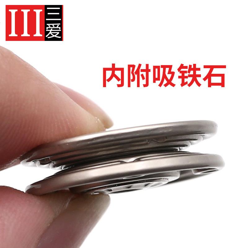 Hidden Button Female Button Baby Clothes Large Mother Button Cashmere Coat Snap Button Invisible Round Metal Button