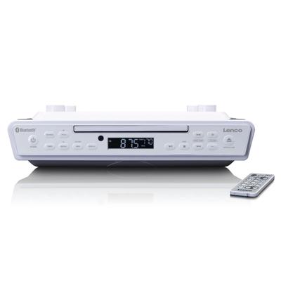 Lenco KCR-150 Kitchen Radio Bluetooth CD White