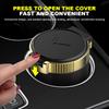 Car Ashtray Garbage with Lid Car Cigarette Ashtray LED Light Ash Tray Container Detachable Smoke Cup Holder Interior Accessories