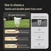 Plant Winter Protection Cover – Antifreeze Cloth for Flowers, Trees, and Green Plants