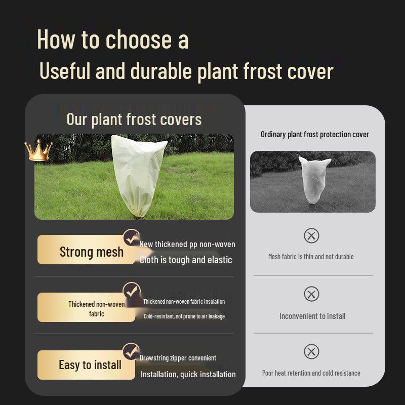 Newcomer Discount: Winter Frost Protection Cover for Plants and Trees