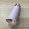 B22 to E27 Adapter Converter Secure Mounting Quality Bulb Holder B22 to E27 Light Socket Converter, Durability Construction for Safe Electrical Lamp