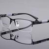 Lunettes de lecture en métal Anti-lumière bleue, pour hypermétropie, pour hommes d'affaires, dioptrie 0 + 1.0 + 1.5 + 2.0 + 2.5 + 3.0 + 3.5 + 4.0