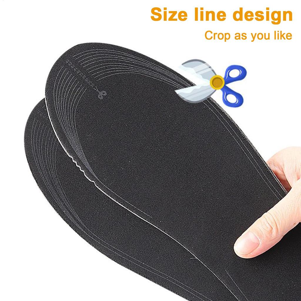 EVA USB Heated Shoe Insoles Feet Warm Sock Pad Mat Electrically Heating Insoles Washable Warm Thermal Insoles For Men Women