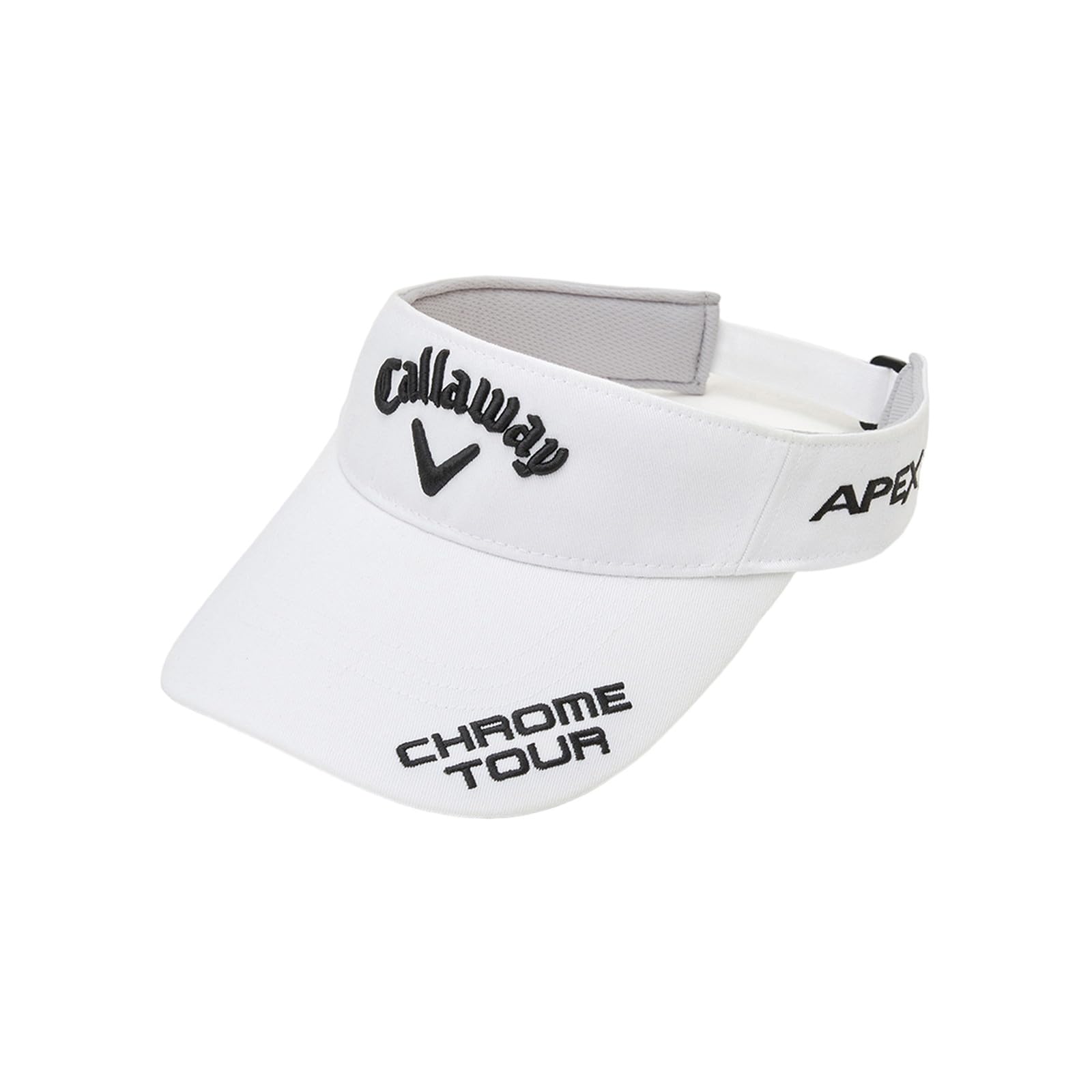 

Продолжение стандартного солнцезащитного козырька TOUR TW VISOR Golf FR [Callaway] Мужская JM/Кепка 24SS_1030_Белый