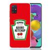 Lamb Heinz Tomato Ketchup Phone Case for Samsung Galaxy A52 A51 A50S A12 A22 A32 A72 A10S A30S A31 A71 Note 20 Ultra 10 Plus S10