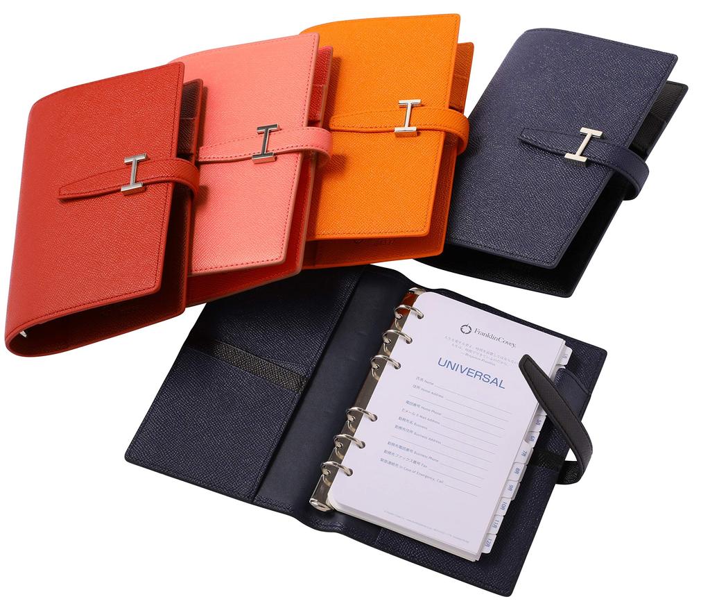 Franklin Planner Color Noblesse III Binder 64339, 15mm Pocket, Pink