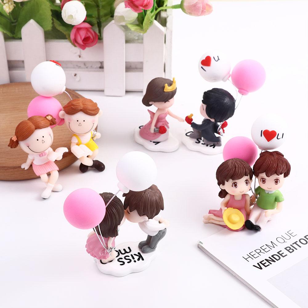 Ornament Creative Dashboard Figure Car Ornaments Car Decoration Action Figure Cartoon Couples