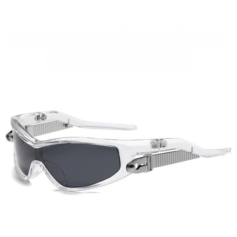 Y2k Futuristic Sunglasses Women Polarized Uv400 Outdoor Sports For Streetwear