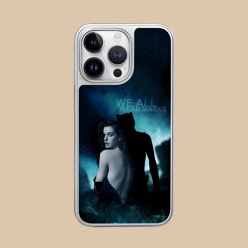 

Anne Hathaway Mobile Phone Case for iPhone 17 16 15 14 13 12 11 Air Pro Max Plus Silver Plating Colorful Cover Cellphones Luxury iPhone 11