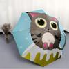 1pc Winter Cat Automatic Open/close Folding Umbrella, Compact Portable Travel Umbrella, Perfect Birthday/Christmas, Cute Umbrella, Durable C