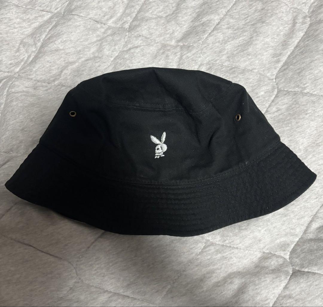 

[Б/У] L/XL Панама Skull Bunny Playboy, Вышитая, Ручной работы