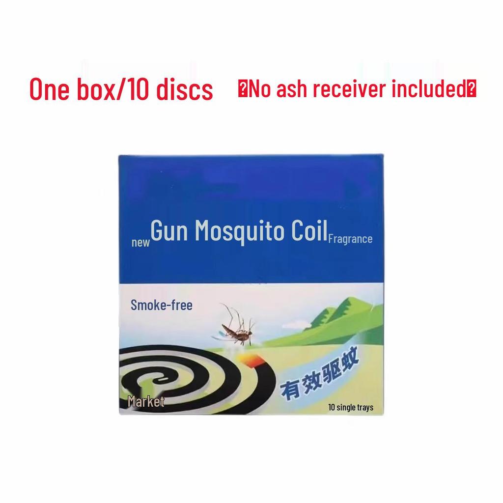 Mugwort Scent Large Mosquito Coil Holder: Indoor/Outdoor Long-lasting Repellent for Flies & Mosquitoes