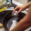 Heavy Duty Steel Wool Scrubber Scouring Pad for Cleaning Sinks, Cookware, and Kitchen Surfaces Cleaning Pad 1set