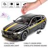 1/24 Scale M8 Toy Car, Alloy Diecast Race Collectible Pull Back Model Car with Sound and Light Toy Vehicle for Boys Gift