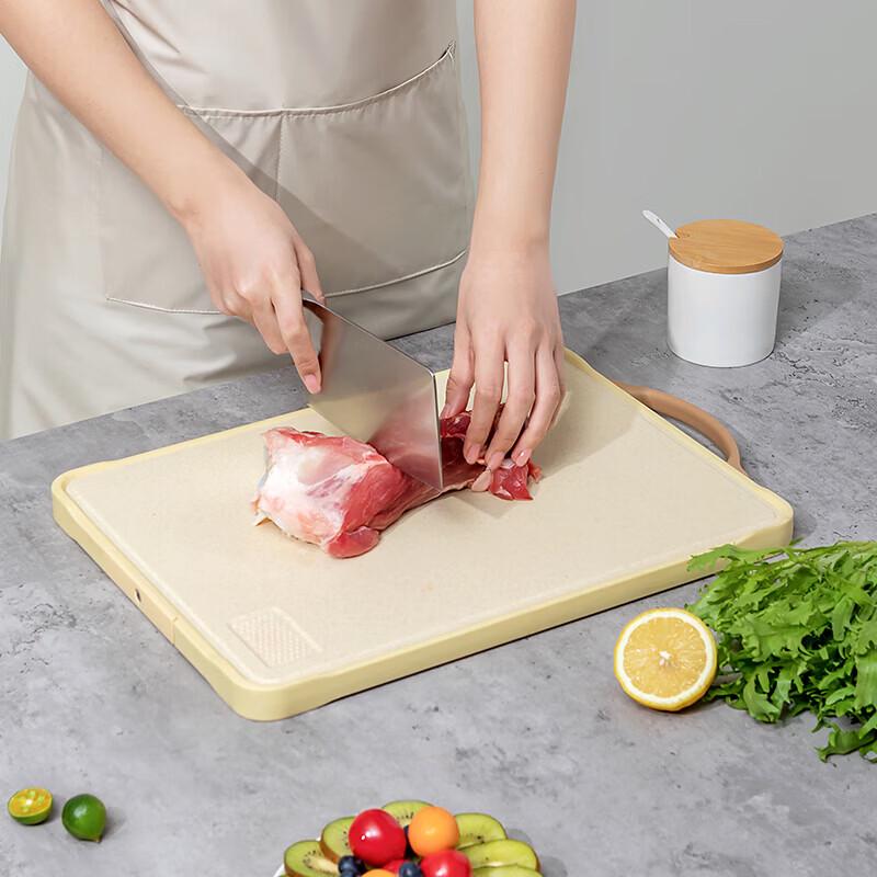Kobach Light Shield Series Antibacterial Stainless Steel Double-Sided Cutting Board