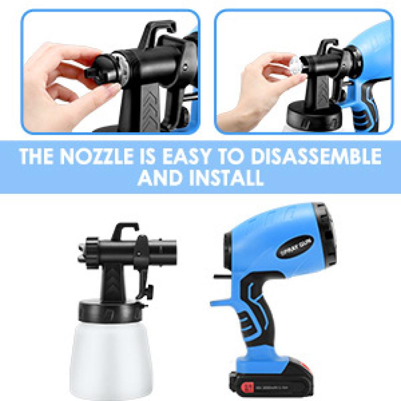 Spray Gun Electric Spray Gun Wireless Lithium Battery Electric Spray Gun