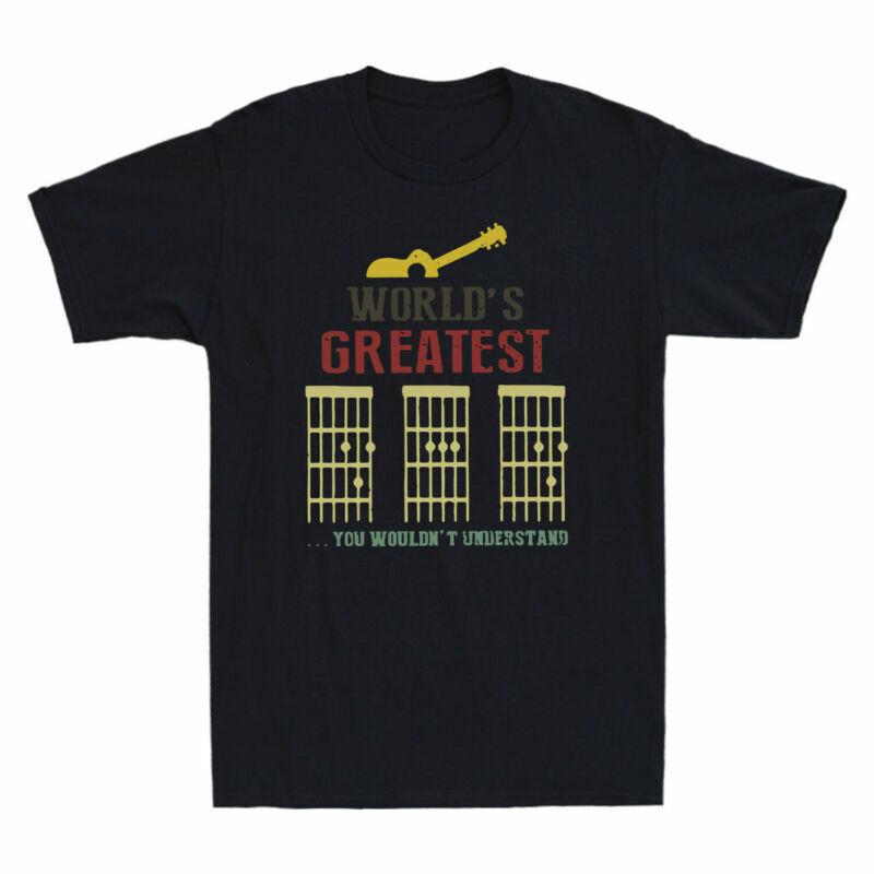 Dad Understand Chord Short Wouldnt TShirt Greatest Worlds Sleeve Guitar Unisexs S