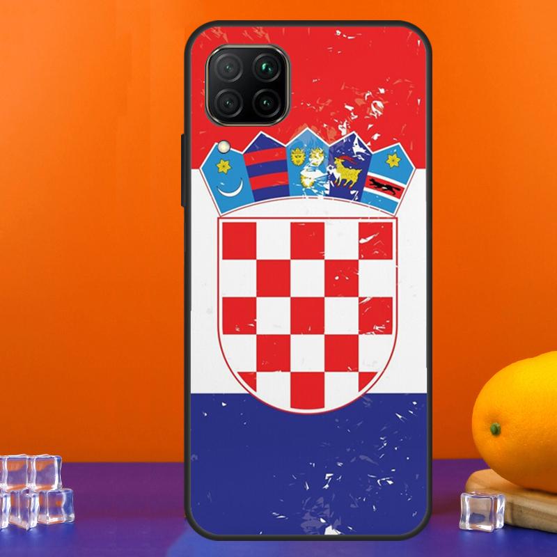 Croatia Flag For Huawei Nova 12s 12i 11i 5T 9 10 SE Y91 Y90 Y60 Y70 Y72 Y61 P60 Pro P20 P40 P30 Lite Case