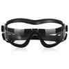 Windproof Pet Goggles Eye Protective Glasses Anti-UV Eye Goggles Creative Eyewear for Dog Puppy (Transparent)